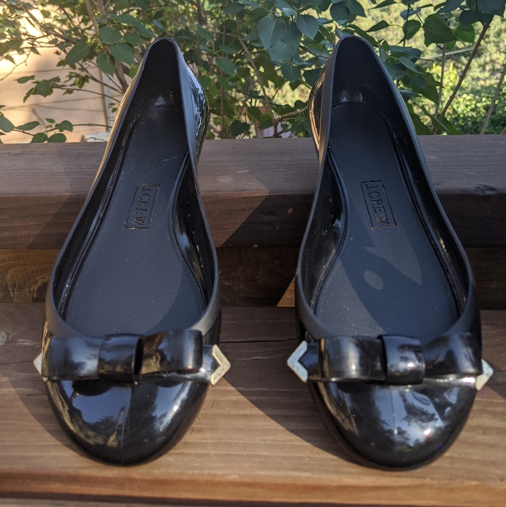 J. Crew Jelly Ballet Flats
